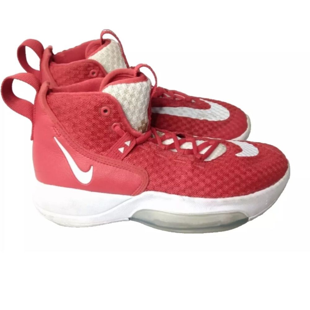 Nike Zoom Rize TB Shoes Men''s Size 5 Red Sneakers Retail $140